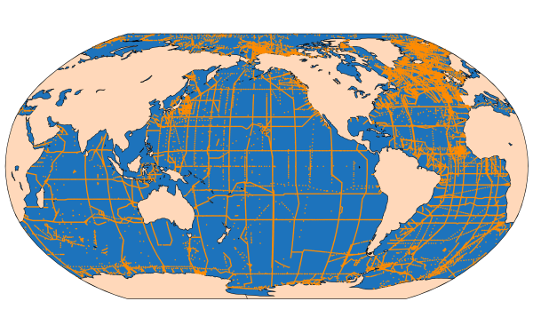 GLODAPv2 2019 global map