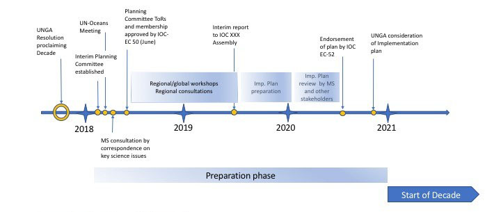 preparatory process decade-timeline