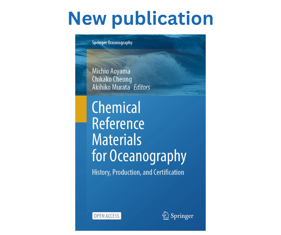 Open-access book on Chemical Reference Materials for Oceanography: History, Production, and Certification