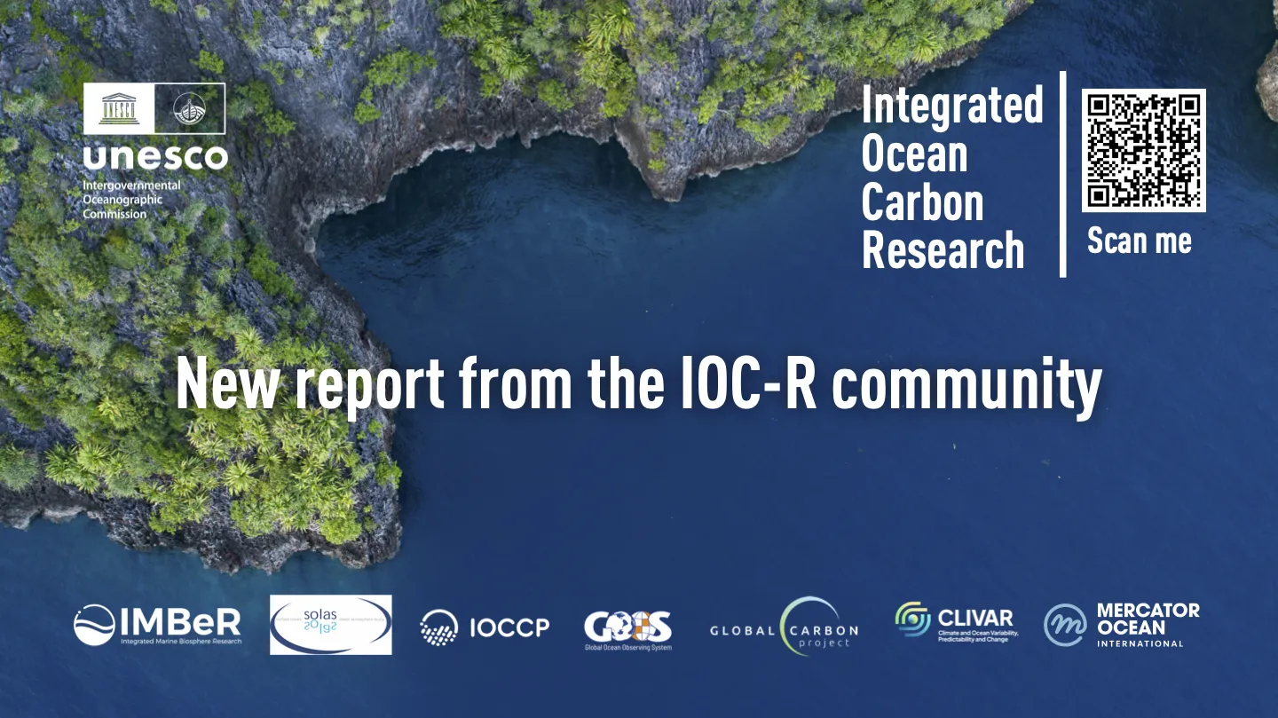 Integrated Ocean Carbon Research (IOC-R) Report Released