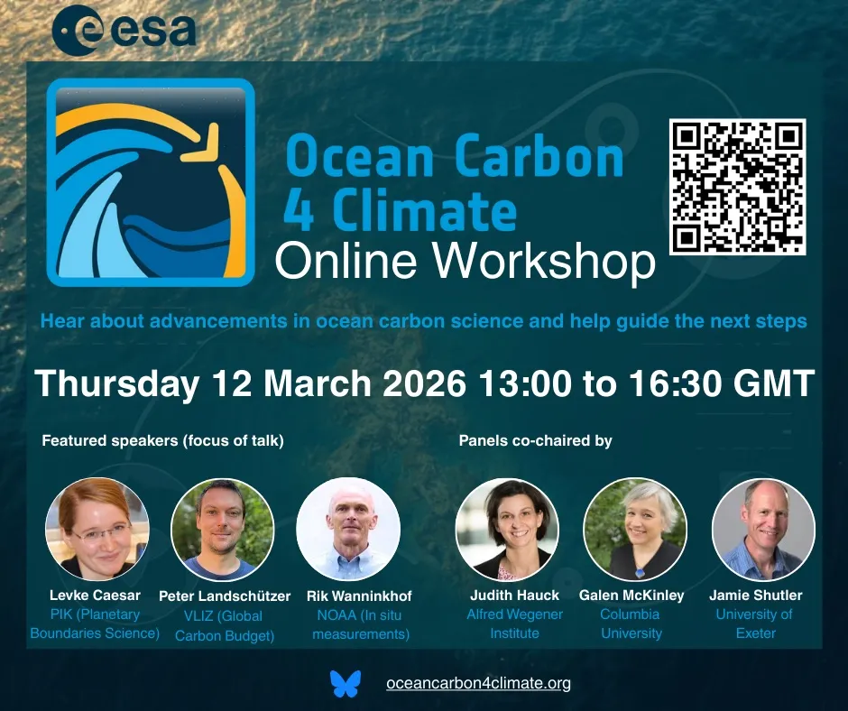 Ocean Carbon for Climate Online Workshop 2026