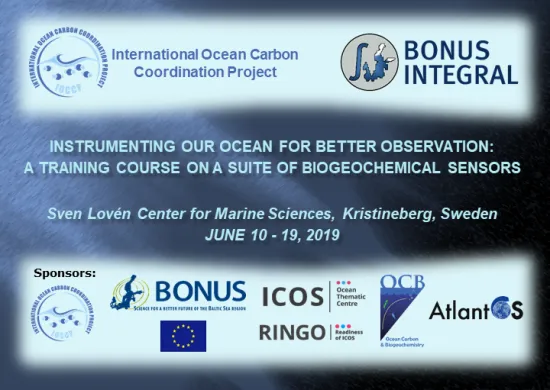 IOCCP - BONUS INTEGRAL Biogeochemical Sensors Training Course - Lectures available online and Eos article published! - 1